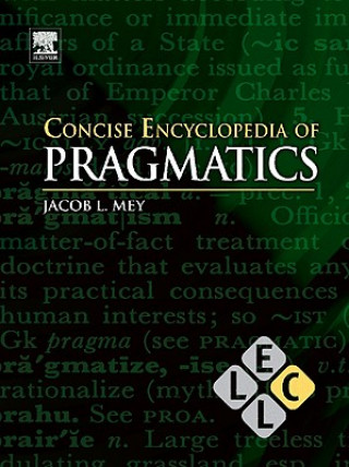 Βιβλίο Concise Encyclopedia of Pragmatics JL Mey