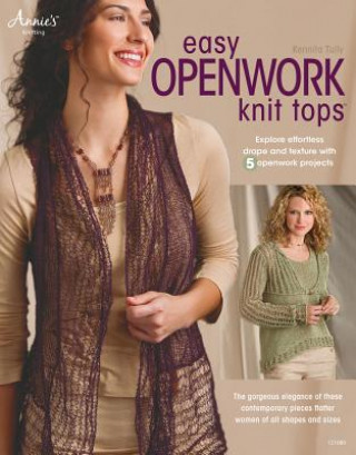 Książka Easy Openwork Knit Tops Kennita Tully