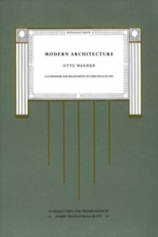 Kniha Modern Architecture Otto Wagner