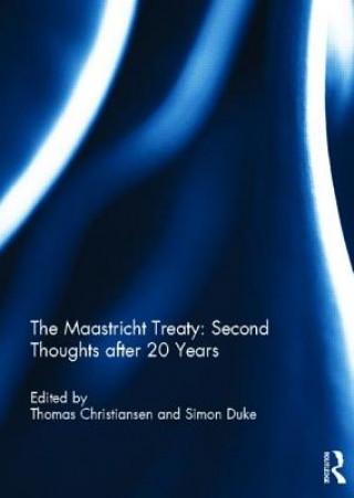 Książka Maastricht Treaty: Second Thoughts after 20 Years Thomas Christiansen