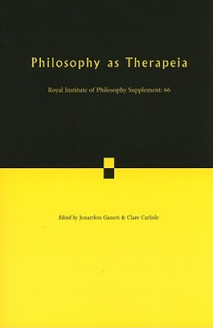 Könyv Philosophy as Therapeia Clare Carlisle