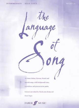 Könyv Language Of Song: Intermediate (High Voice) Heidi Pegler