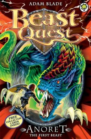 Carte Beast Quest: Anoret the First Beast Adam Blade
