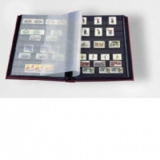 Carte Einsteckbuch DIN A4, 32 schwarze Seiten, sortiert 