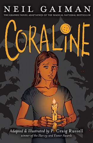 Kniha Coraline, Graphic Novel Neil Gaiman