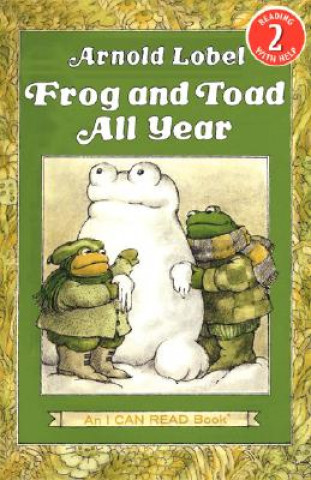Kniha Frog and Toad All Year Arnold Lobel