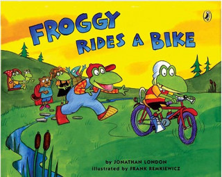 Книга Froggy Rides a Bike Jonathan London
