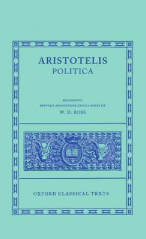 Kniha Aristotle Politica ristoteles