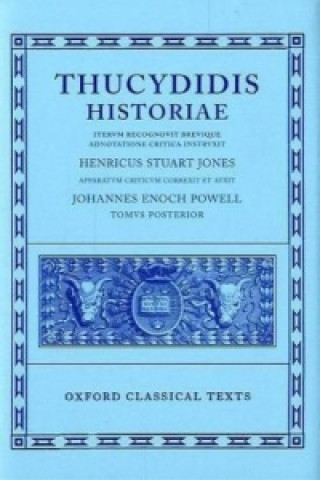 Könyv Thucydides Historiae Vol. II: Books V-VIII hukydides