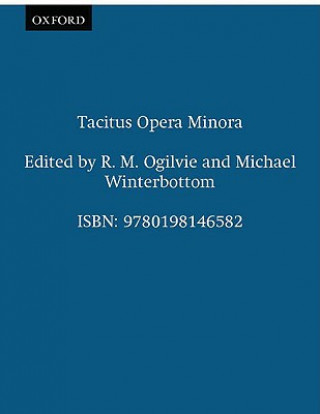 Kniha Tacitus Opera Minora acitus