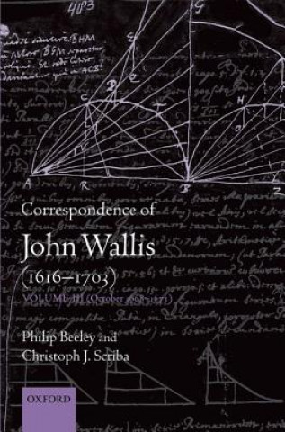 Könyv Correspondence of John Wallis (1616-1703) Philip Beeley