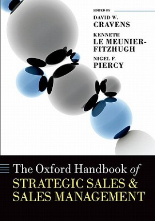 Carte Oxford Handbook of Strategic Sales and Sales Management David W. Cravens