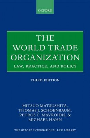 Könyv World Trade Organization Mitsuo Matsushita