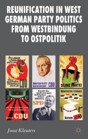 Kniha Reunification in West German Party Politics From Westbindung to Ostpolitik Joost Kleuters