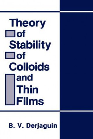 Książka Theory of Stability of Colloids and Thin Films B.V. Derjaguin