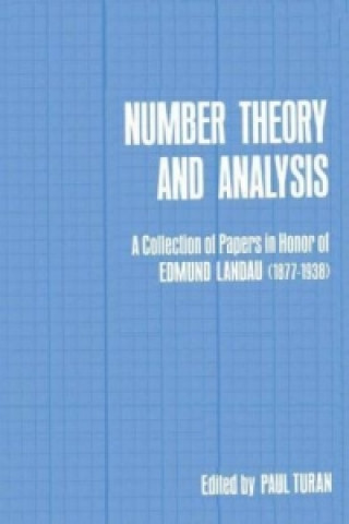 Kniha Number Theory and Analysis Paul Turan