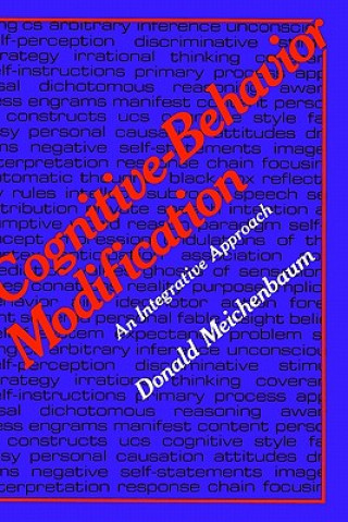 Könyv Cognitive-Behavior Modification Donald Meichenbaum