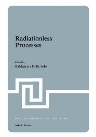 Kniha Radiationless Processes Baldassare Di Bartolo