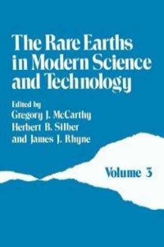 Kniha The Rare Earths in Modern Science and Technology J. McCarthy