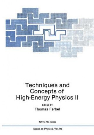 Livre Techniques and Concepts of High-Energy Physics II Thomas Ferbel