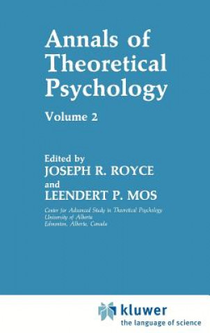 Könyv Annals of Theoretical Psychology Joseph R. Royce