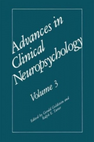 Könyv Advances in Clinical Neuropsychology Gerald Goldstein