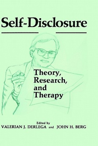 Knjiga Self-Disclosure Valerian J. Derlaga