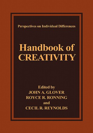 Kniha Handbook of Creativity John A. Glover