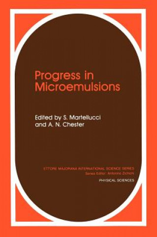 Könyv Progress in Microemulsions S. Martellucci