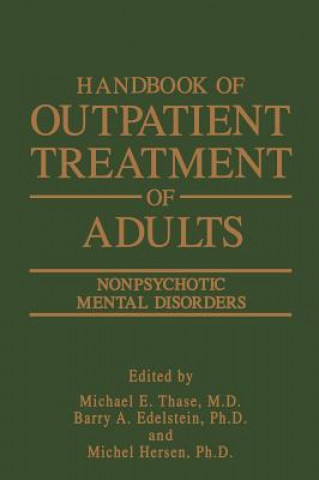 Book Handbook of Outpatient Treatment of Adults Barry A. Edelstein