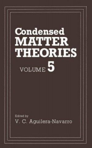 Könyv Condensed Matter Theories Valdir C. Aguilera-Navarro