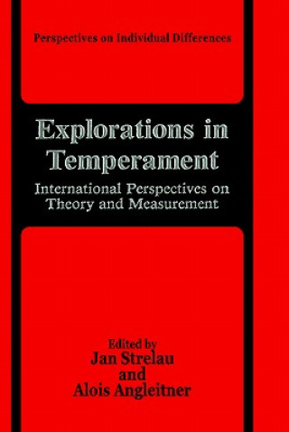 Livre Explorations in Temperament Jan Strelau