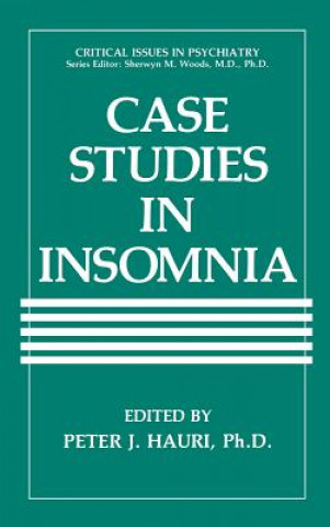 Kniha Case Studies in Insomnia P.J. Hauri