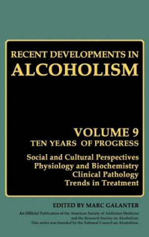 Книга Recent Developments in Alcoholism Marc Galanter