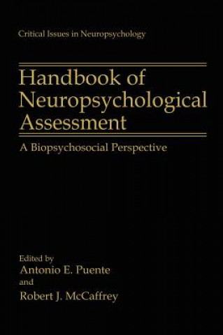 Book Handbook of Neuropsychological Assessment Antonio E. Puente