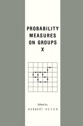 Kniha Probability Measures on Groups X H. Heyer