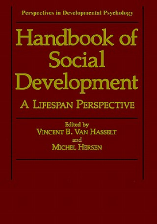 Carte Handbook of Social Development Vincent B. van Hasselt