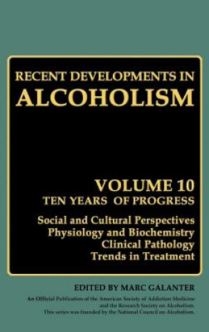 Buch Recent Developments in Alcoholism Marc Galanter