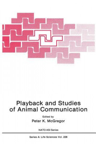 Kniha Playback and Studies of Animal Communication Peter K. McGregor