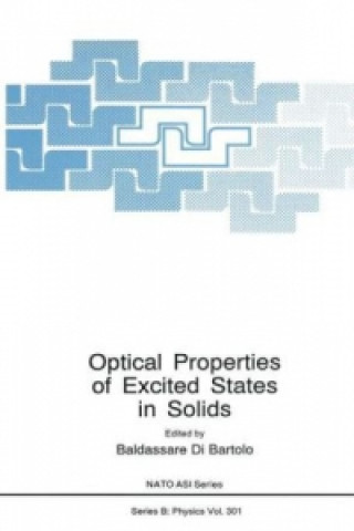 Kniha Optical Properties of Excited States in Solids Baldassare di Bartolo