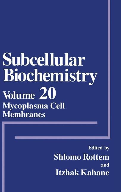 Kniha Mycoplasma Cell Membranes Shlomo Rottem