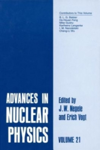 Könyv Advances in Nuclear Physics J.W. Negele