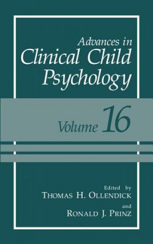 Könyv Advances in Clinical Child Psychology Thomas H. Ollendick