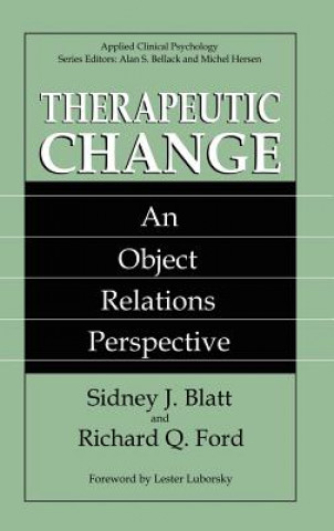 Könyv Therapeutic Change Sidney J. Blatt