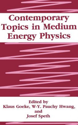 Kniha Contemporary Topics in Medium Energy Physics K. Goeke