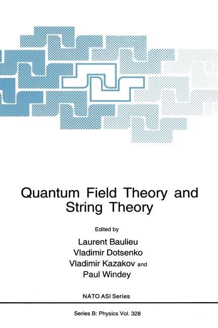 Carte Quantum Field Theory and String Theory L. Baulieu