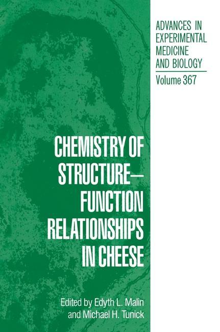 Książka Chemistry of Structure-Function Relationships in Cheese Edyth L. Malin