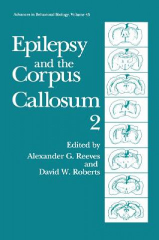 Kniha Epilepsy and the Corpus Callosum 2 Alexander G. Reeves