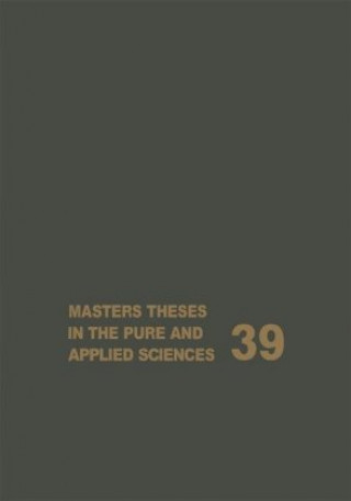 Carte Masters Theses in the Pure and Applied Sciences Wade H. Shafer
