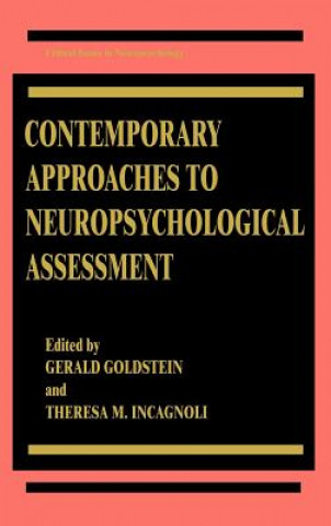 Книга Contemporary Approaches to Neuropsychological Assessment Gerald Goldstein